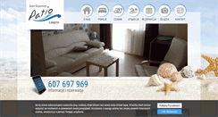 Desktop Screenshot of patio-lukecin.pl